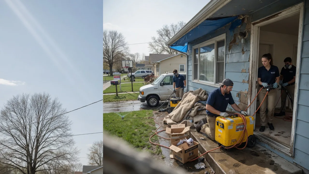 Basement Flood Cleanup in Monmouth, IA near me